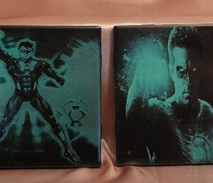 Green Lantern 2x2 Ceramic Tile Magnet